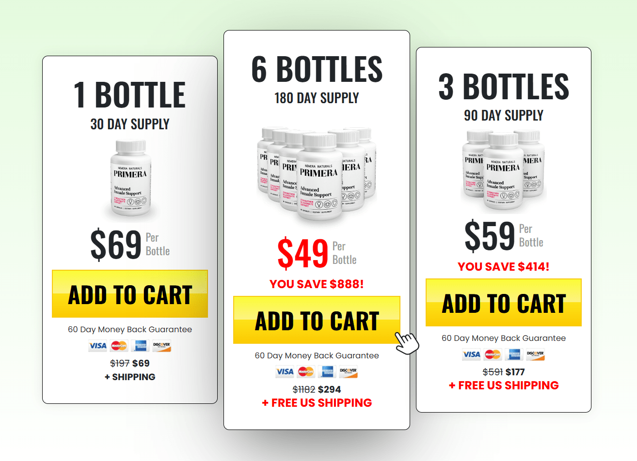 Primera -pricing